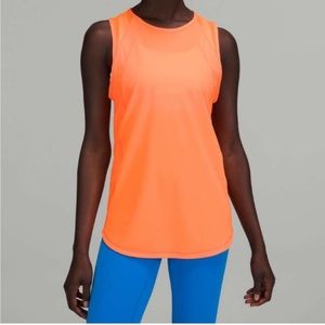 Lululemon  NWOT Orange Muscle Top